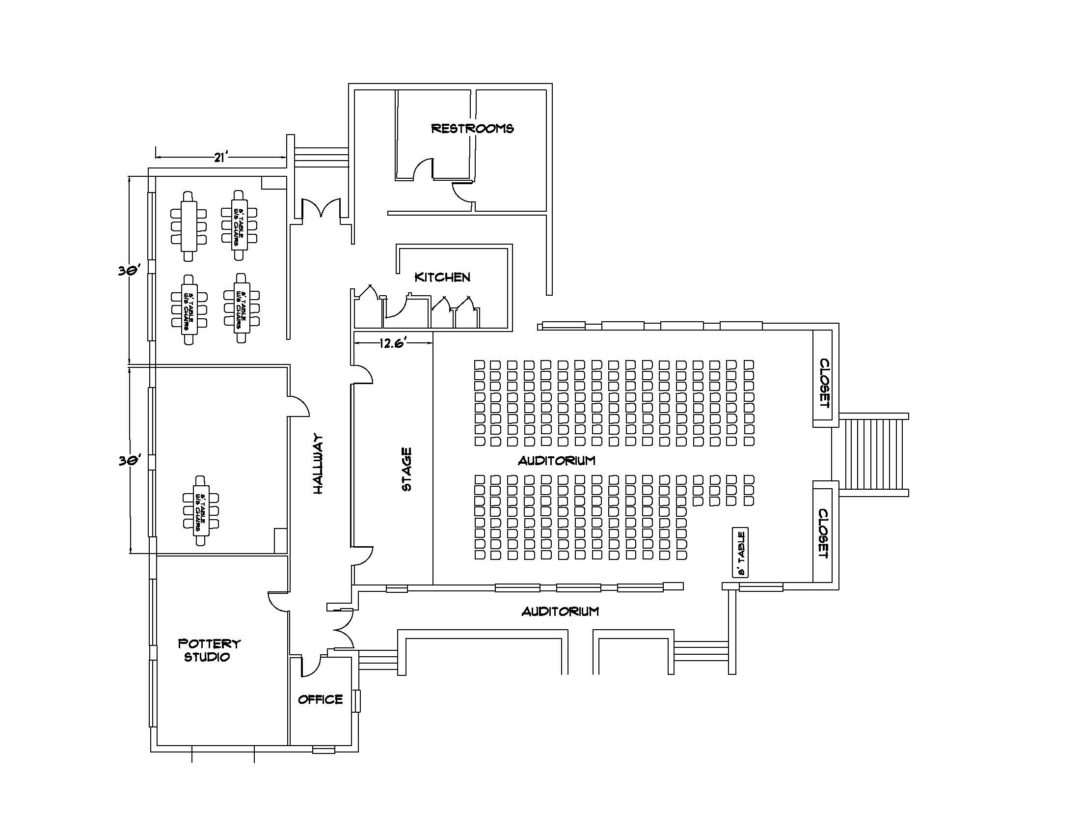 Floor Plans - McKinney Center